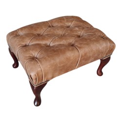 Vintage Leather Classic Stool